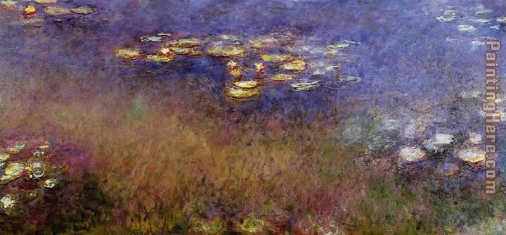 Agapanthus 2 painting - Claude Monet Agapanthus 2 art painting